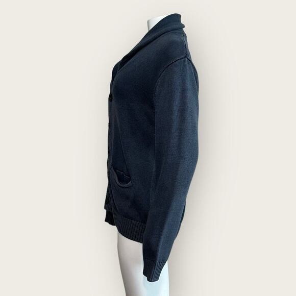 GUC | Goodthreads | Button Front Cardigan | Grayish Blue | Men's Large - Picture 5 of 16